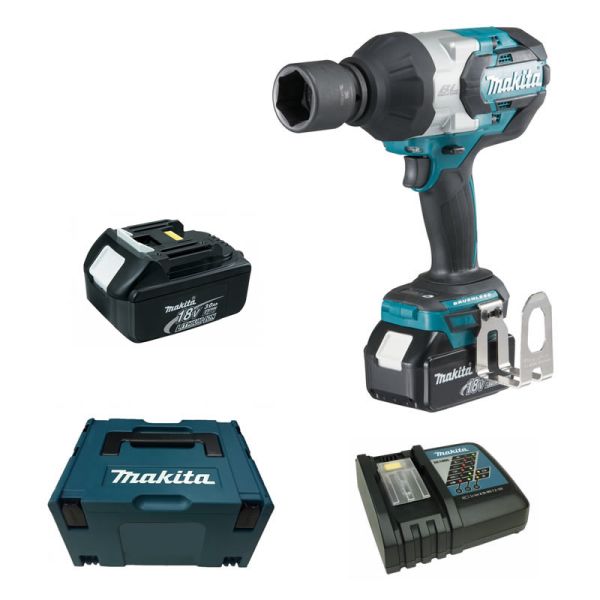 Makita DTW1001 RFJ 2 x 3,0 Ah - Akku Schlagschrauber 18 V 1050 Nm