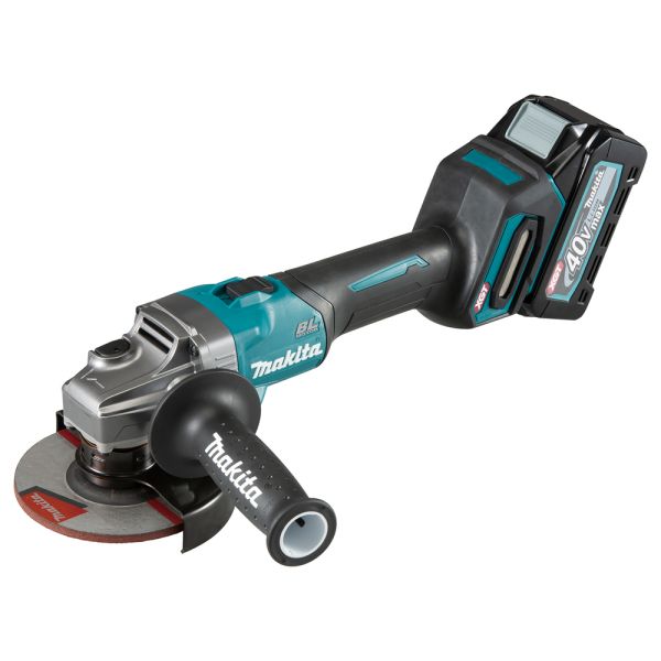 Makita GA008GM201 2 x 4,0Ah - Akku Winkelschleifer 40 V 125 mm