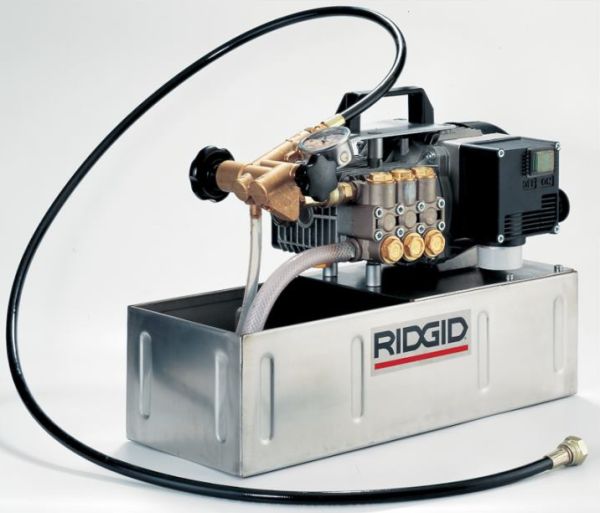 RIDGID 1460-E Elektrische Prüfpumpe 230 V, 40 bar, 1580 W