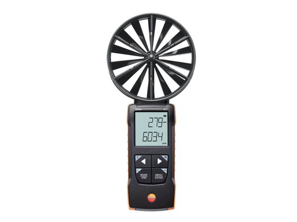 testo 417 - Digitales 100 mm Flügelrad-Anemometer mit App-Anbindung