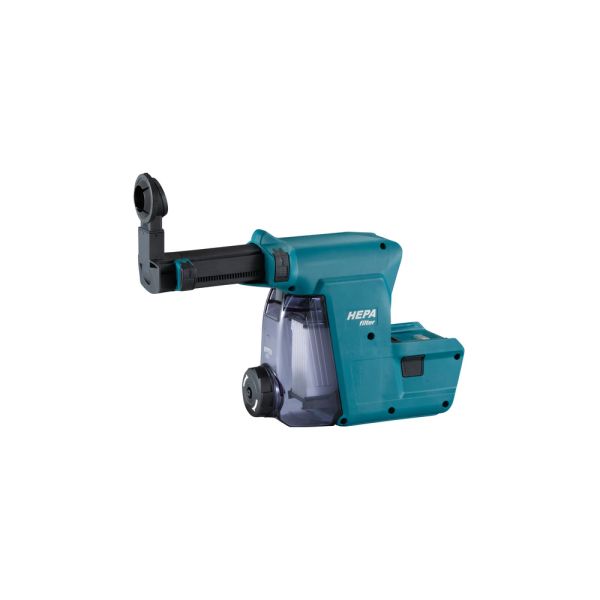 Makita DX07 mit HEPA-Filter - Staubabsaugung