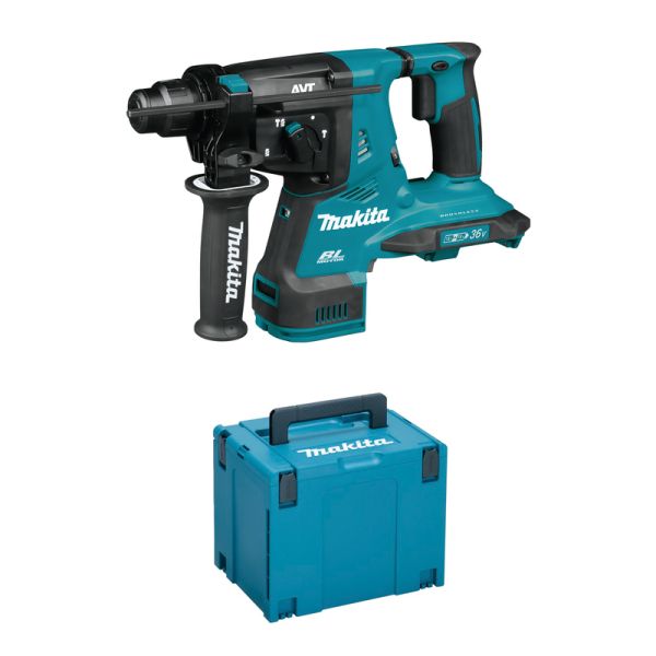 Makita DHR280ZJ 2 x 18 V - Akku Kombihammer 28 mm