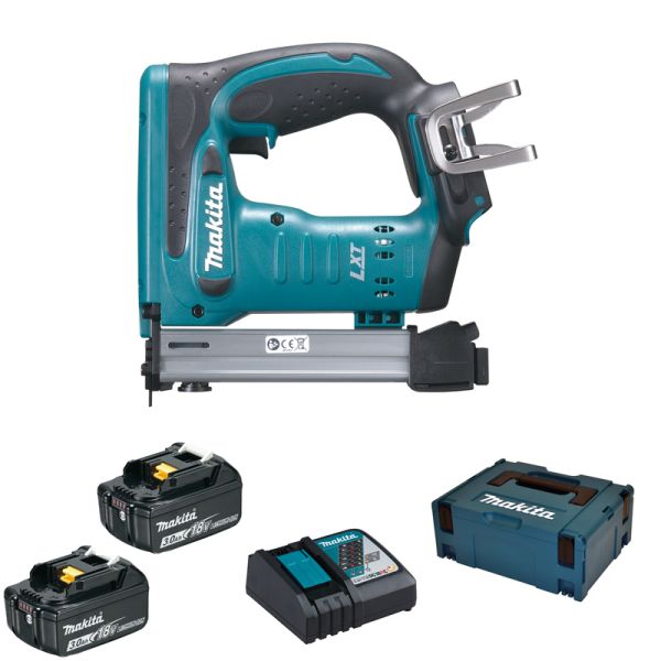 Makita DST221RFJ 2 x 3,0 Ah - Akku Tacker 18 V