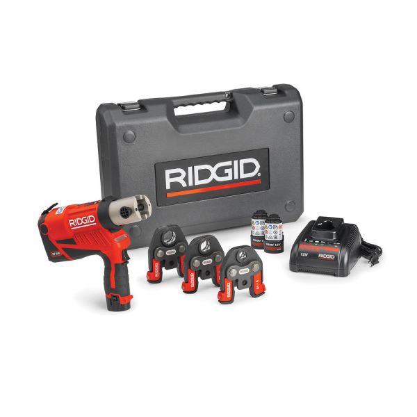 RIDGID RP 240 inkl. V15/22/28 mm #59198 - Akku Radialpresse / Presswerkzeug