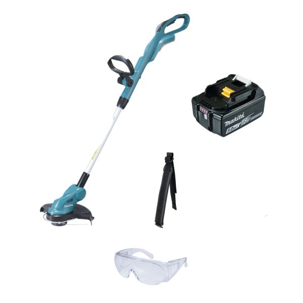 Makita DUR181Z + Akku 5,0 Ah ( BL1850B ) - Akku Rasentrimmer