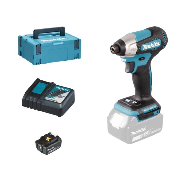 Makita DTD157RT1J 1 x 5,0 Ah – Akku Schlagschrauber 18 V