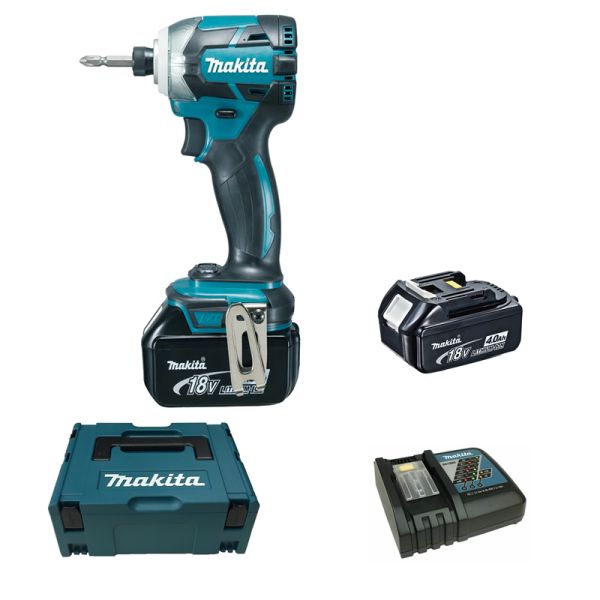 Makita DTD148RMJ 2 x 4,0 Ah im Makpac – Akku Schlagschrauber 18 V