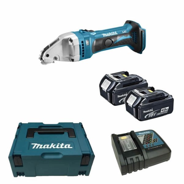 Makita DJS161RMJ 2 x 4,0 Ah - Akku Blechschere 18 V