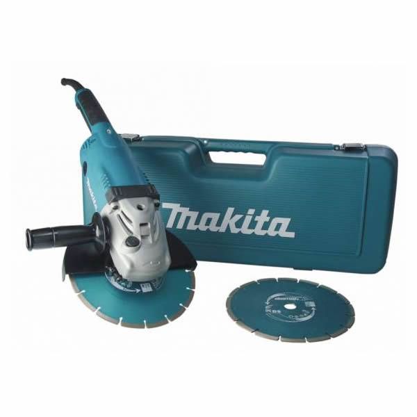 Makita GA9020RFK3 - Winkelschleifer + 2 x Dia. im Koffer 230mm / 2200 Watt