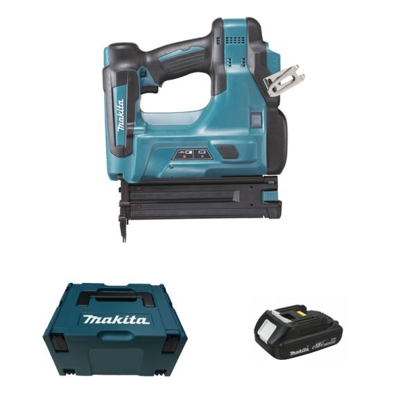 Makita DBN500Y1J 1 x 1,5 Ah - Akku Stauchkopfnagler 50mm 18 V