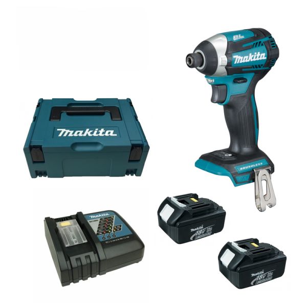 Makita DTD154RFJ 2 x 3,0 Ah - Akku Schlagschrauber 18 V