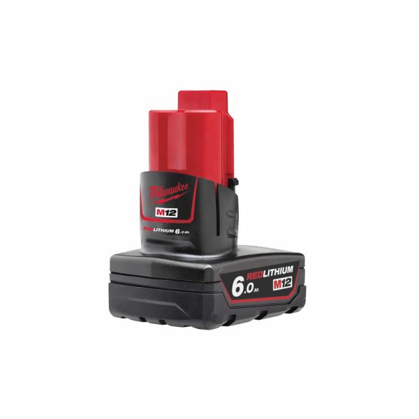 Milwaukee M12 B6 - Akku 12V 6,0 Ah Red Li-Ion