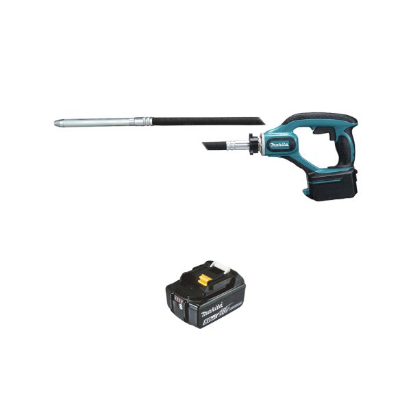 Makita DVR450T1 1 x 5,0 Ah ohne Ladegerät - Akku Betonverdichter