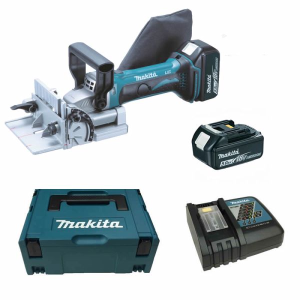 Makita DPJ180RTJ 2 x 5,0 Ah - Akku Nutfräse 18 V