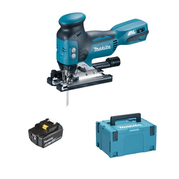 Makita DJV181G1J 1 x 6,0 Ah ohne Ladegerät - Akku-Pendelhubstichsäge 18 V