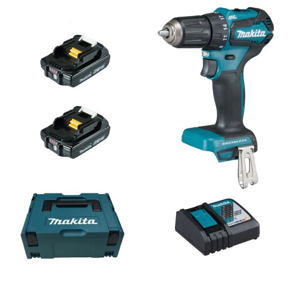 Makita DDF483RAJ 2 x 2,0 Ah - Akku Bohrschrauber 18 V