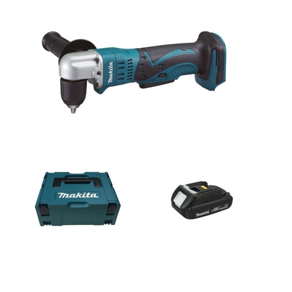 Makita DDA351Y1J 1 x 1,5 Ah - Akku Winkelbohrmaschine 18 V