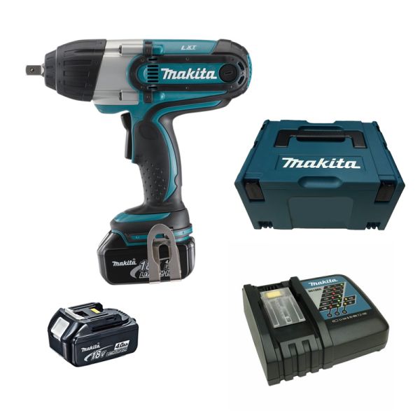 Makita DTW450RMJ 2 x 4,0 Ah im Makpac - Akku-Schlagschrauber