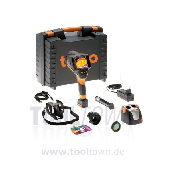 TESTO 875-2i Set Wärmebildkamera mit Digitalkamera + Teleobjektiv + Headset im Koffer - Thermograf