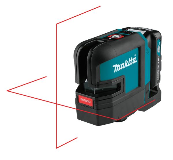 Makita SK105D1 1 x Akku 2,0 Ah - Akku Kreuzlinienlaser