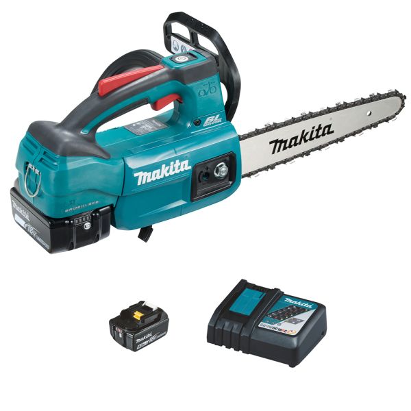 Makita DUC254CRTE 2 x 5,0 Ah - Top Handle Akku Carving Kettensäge 18V