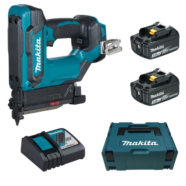 Makita DPT353 RFJ 2 x 3,0 Ah - Akku Stiftnagler 18 V