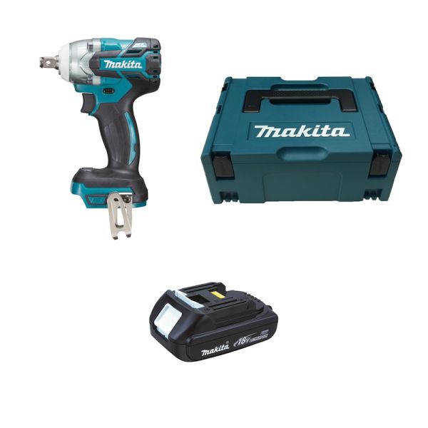 Makita DTW285Y1J 1 x 2,0 Ah - Akku Schlagschrauber 18 V