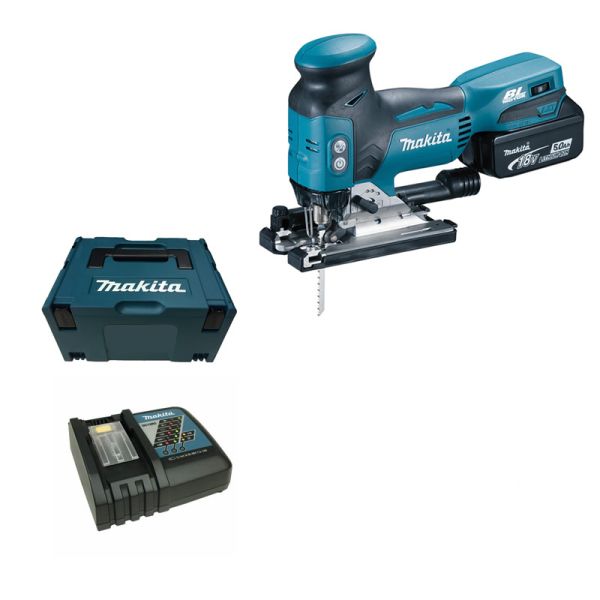 Makita DJV181RT1J 1 x 5,0 Ah - Akku-Pendelhubstichsäge 18 V