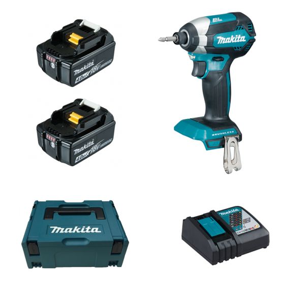 Makita DTD153RMJ 2 x 4,0 Ah - Akku Schlagschrauber 18 V