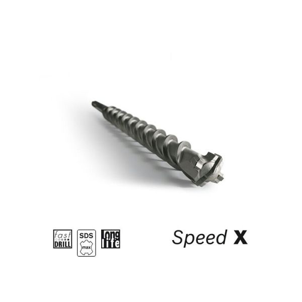 Bosch SDS-Max Hammerbohrer Speed-X ( max-7 ), 22x400/520 mm