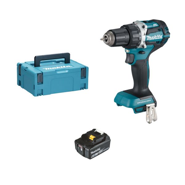 Makita DDF484G1J 1 x 6,0 Ah ohne Ladegerät - Akku Bohrschrauber 18 V