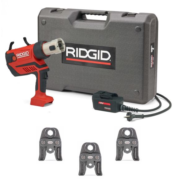 RIDGID RP 350-C inkl. U16/20/25 mm #67148 - Akku Radialpresse / Presswerkzeug