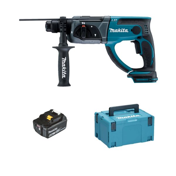 Makita DHR202G1J 1 x 6,0 Ah ohne Ladegerät - Akku Kombihammer 18 V