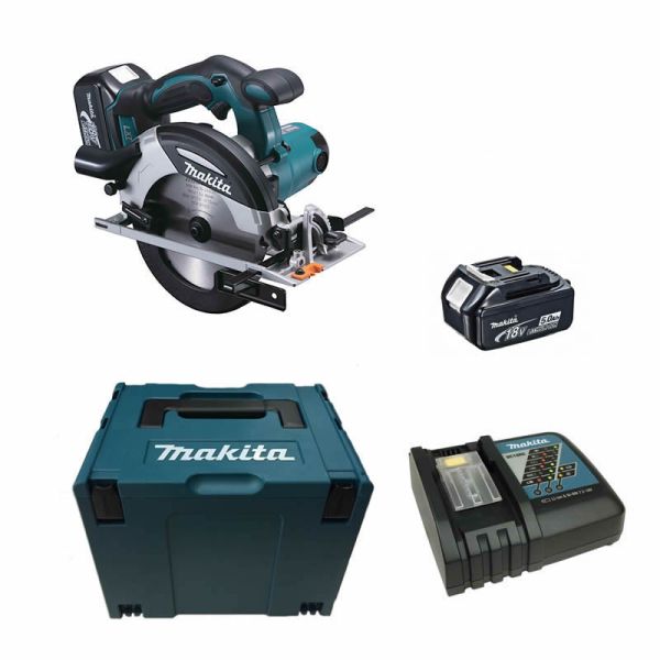 Makita DHS630RTJ 2 x 5,0 Ah - Akku Handkreissäge 18 V