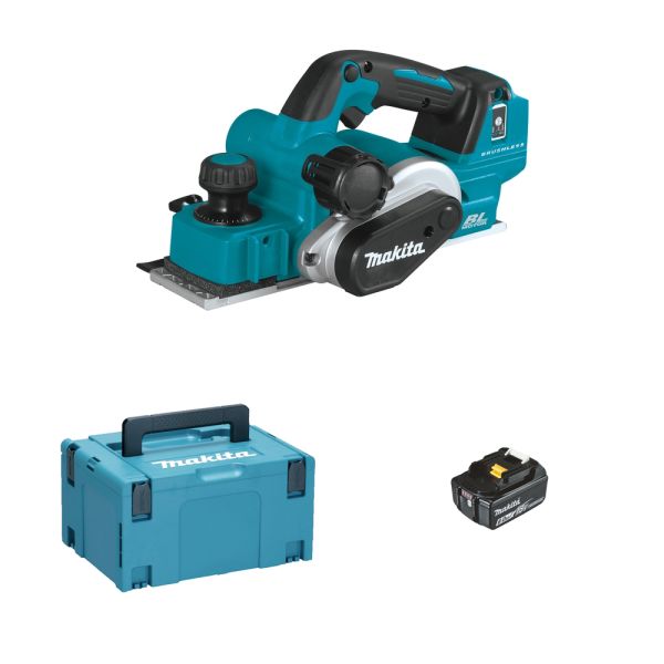 Makita DKP181G1J 1 x 6,0 Ah ohne Ladegerät - Akku Falzhobel 18 V