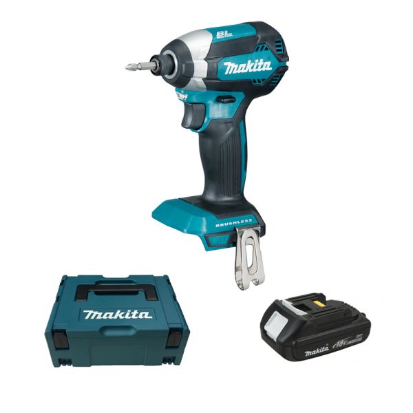 Makita DTD153Y1J 1 x 1,5 Ah - Akku Schlagschrauber 18 V