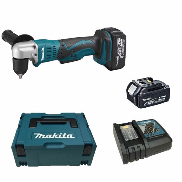 Makita DDA351RMJ 2 x 4,0 Ah - Akku Winkelbohrmaschine 18 V