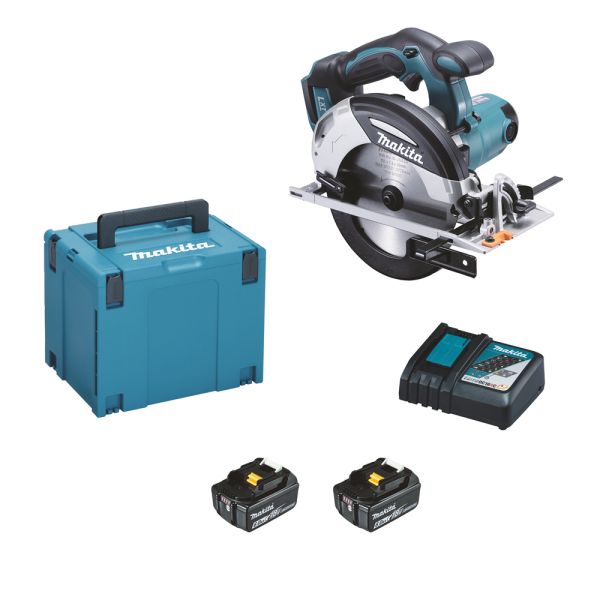 Makita DHS630RGJ 2 x 6,0 Ah - Akku Handkreissäge 18 V