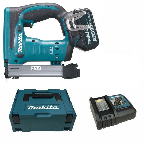 Makita DST221RT1J 1 x 5,0 Ah - Akku Tacker 18 V