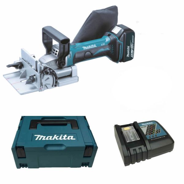 Makita DPJ180RT1J ( RTJ ) 1 x 5,0 Ah - Akku Nutfräse 18 V