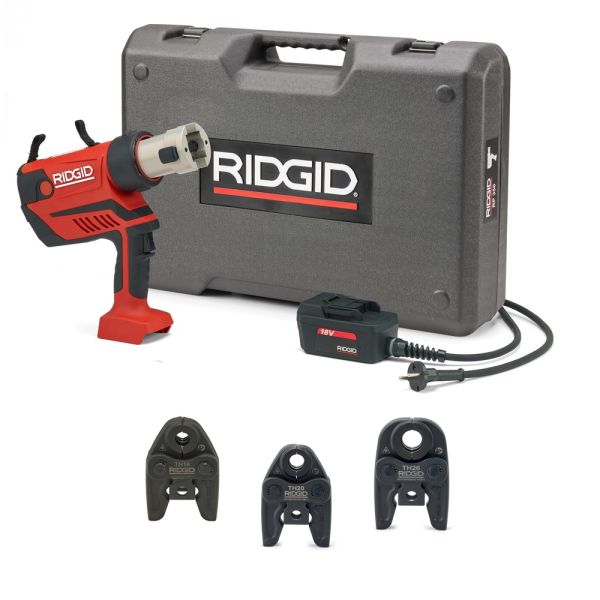 RIDGID RP 350-C inkl. TH16/20/26 mm #67143 - Akku Radialpresse / Presswerkzeug