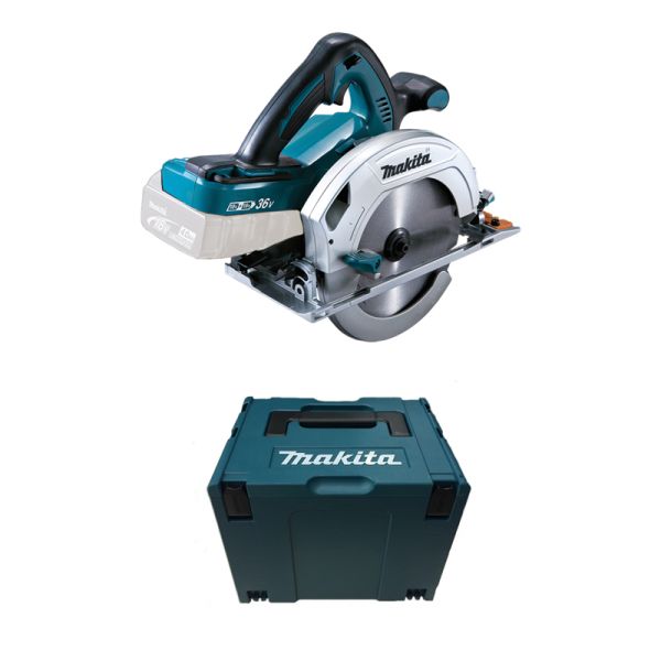 Makita DHS710ZJ solo im Makpac - Akku Handkreissäge 2 x 18 V