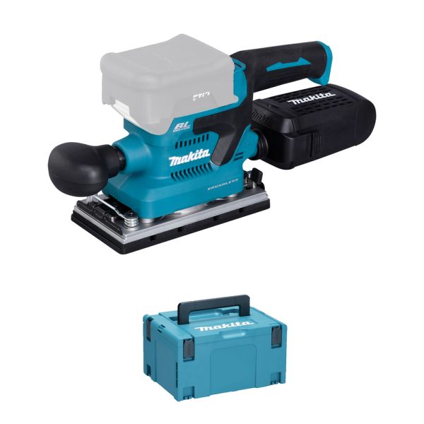 Makita DBO380ZJ - Akku Schwingschleifer 18 V