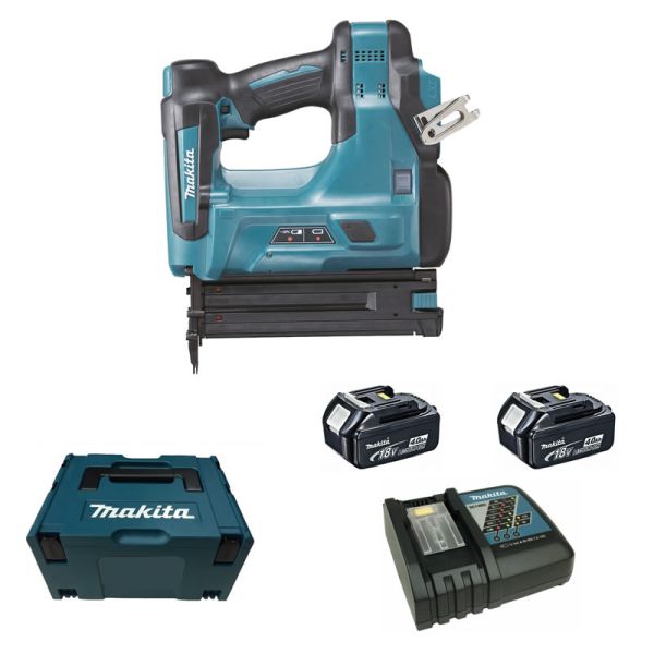 Makita DBN500RMJ 2 x 4,0 Ah - Akku Stauchkopfnagler 50mm 18 V