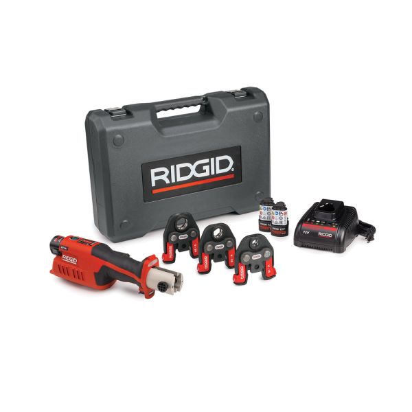 RIDGID RP 241 inkl. V15/22/28 mm #59158 - Akku Radialpresse / Presswerkzeug