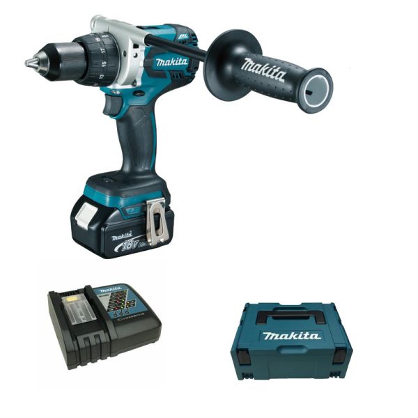 Makita DDF481RT1J 1 x 5,0 Ah - Akku Bohrschrauber 18 V