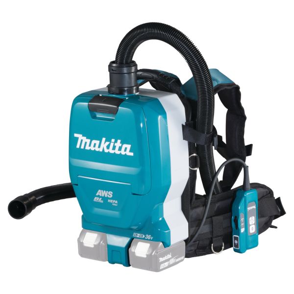 Makita DVC265ZXU - Akku Rucksackstaubsauger LXT 2 x 18V