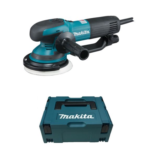 Makita BO6050J im Makpac - Exzenter- / Rotationsschleifer 150mm