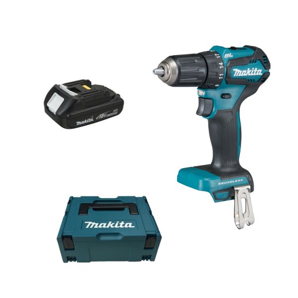 Makita DDF483Y1J 1 x 2,0 Ah - Akku Bohrschrauber 18 V