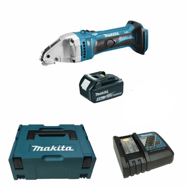 Makita DJS161RT1J ( RTJ ) 1 x 5,0 Ah - Akku Blechschere 18 V